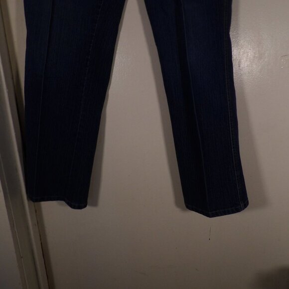 Older Calvin Klein High Rise Flare Leg Jeans Sz 12 - Picture 6 of 7